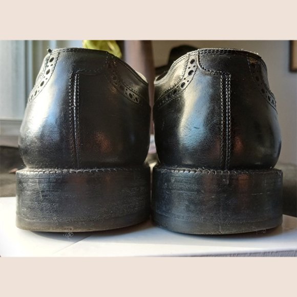 FRATELLI ROSSETTI - Black monk strap oxford shoes - Sz 10D - Picture 9 of 12